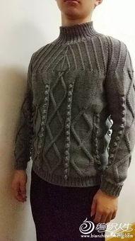 成人毛衣视频男款教程,轻松掌握男款毛衣编织技巧