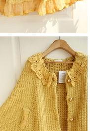 成人毛衣披风勾织视频